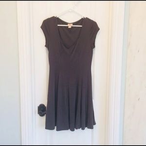 Mossimo BLACK SKATER DRESS M
